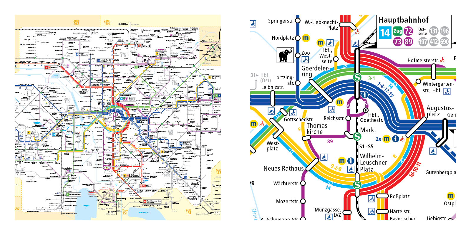 European Bus maps