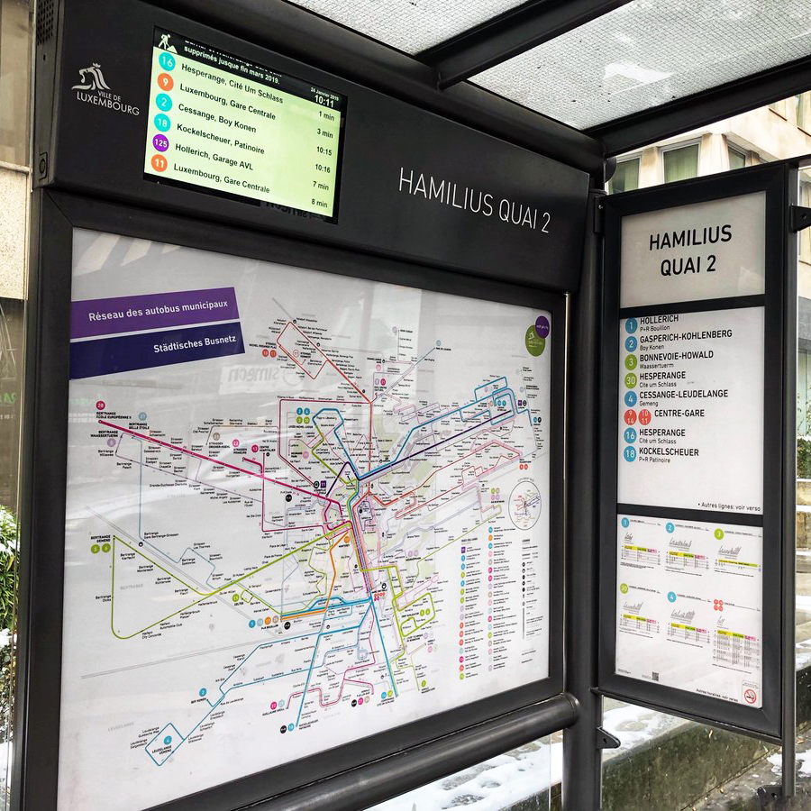 European Bus maps