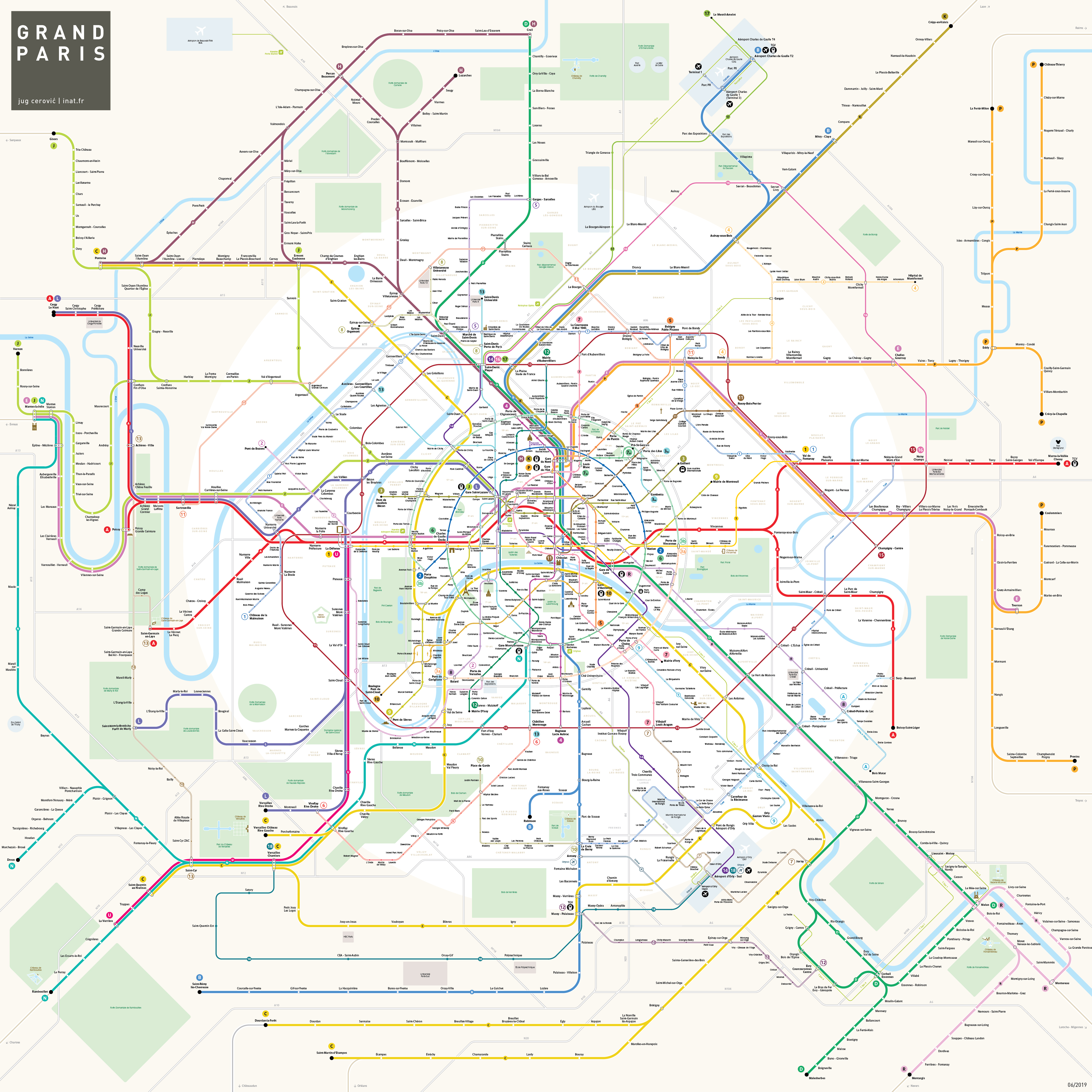 Plan du Grand Paris
