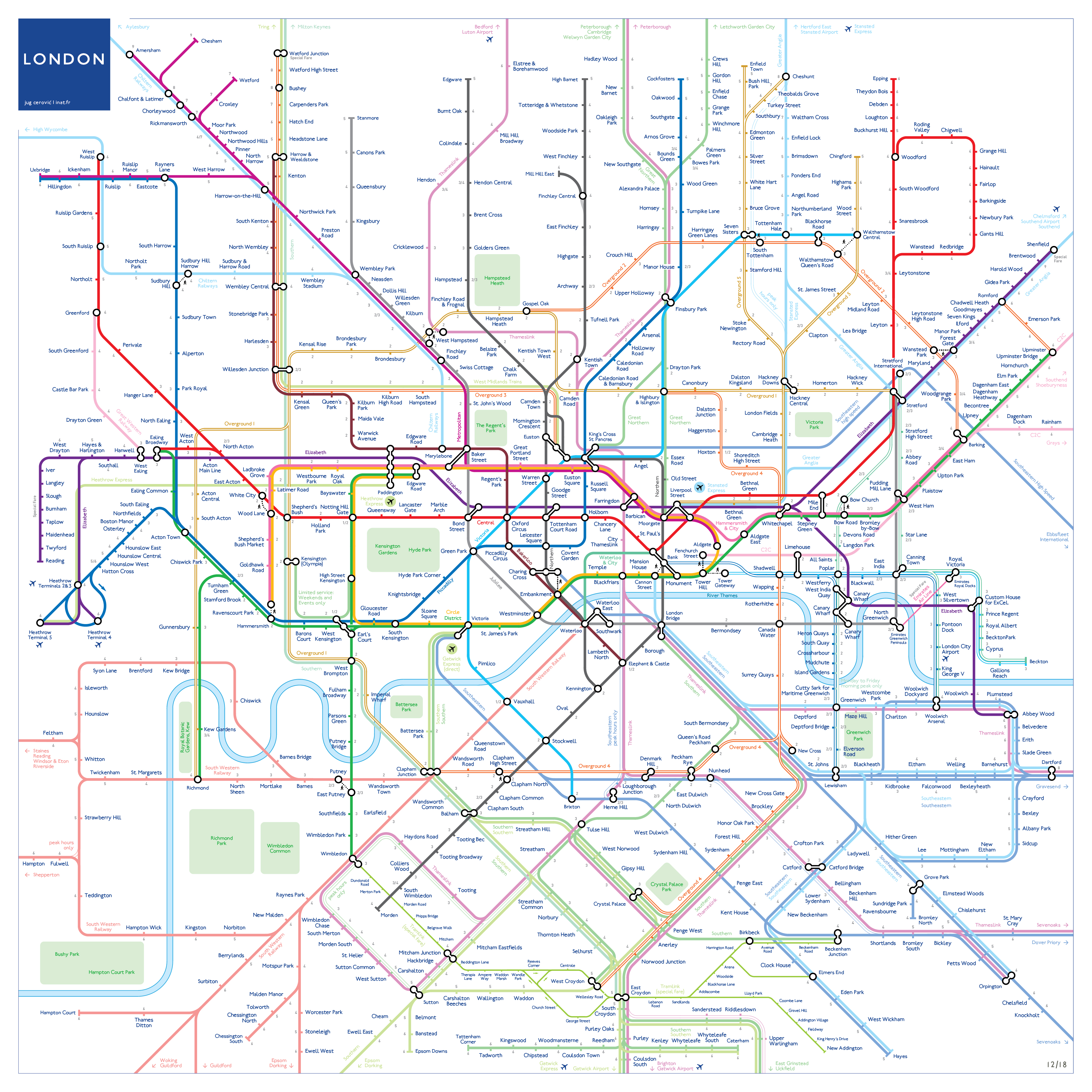 London Underground Map