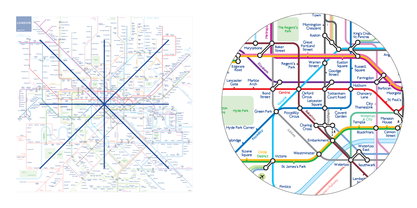 London underground map