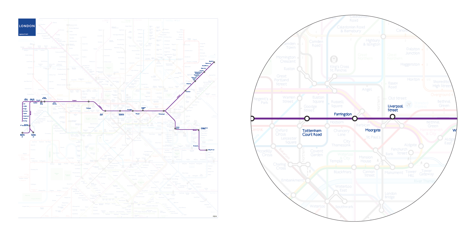 London underground map