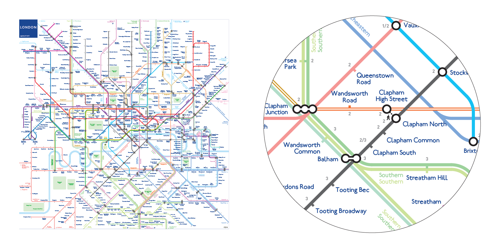 London underground map