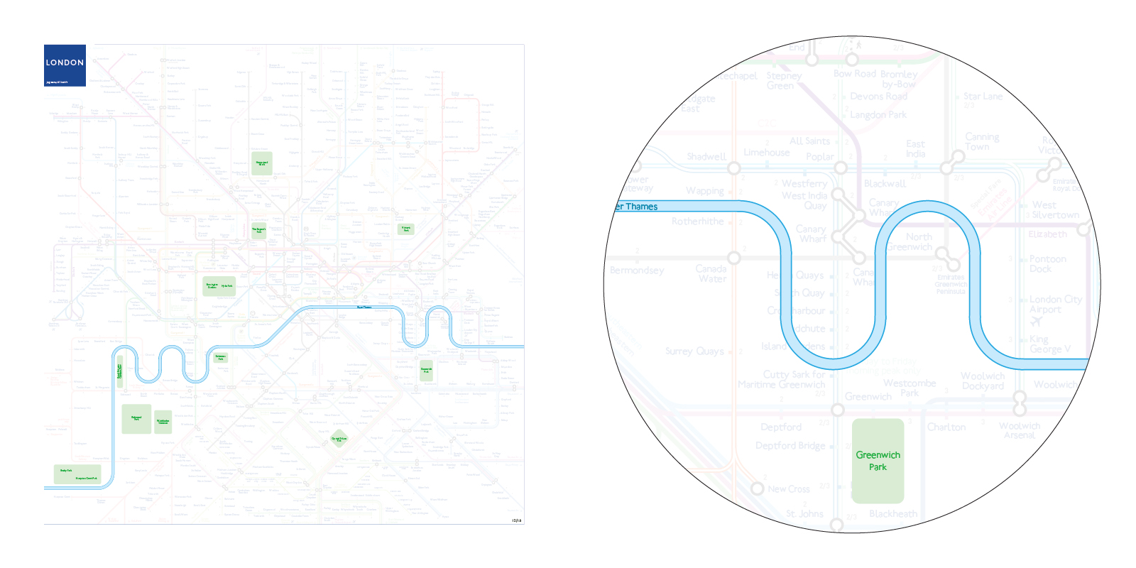 London underground map