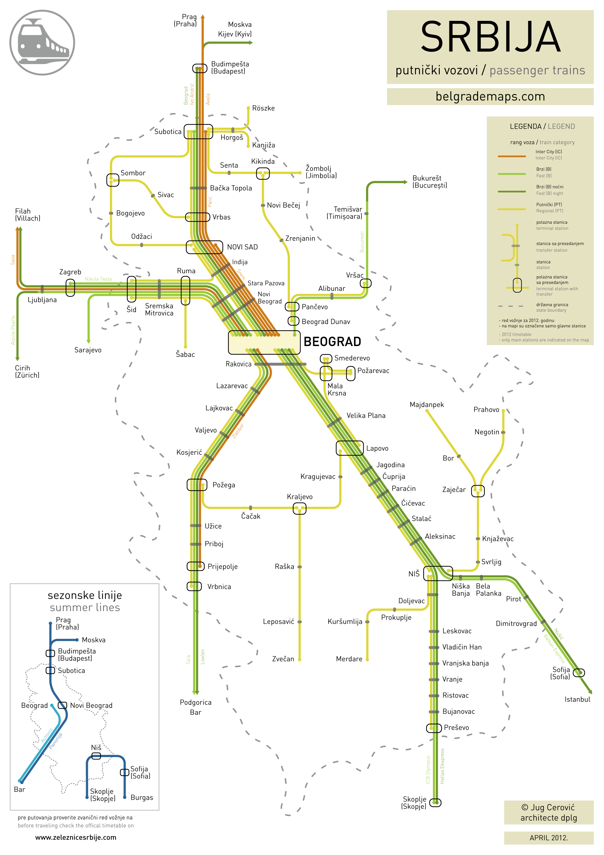 mapa pruga srbije Železnice Srbije..uticaj na razvoj Grada   Page 25  mapa pruga srbije