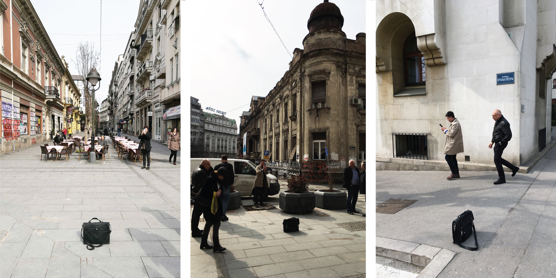 Belgrade wayfinding totems