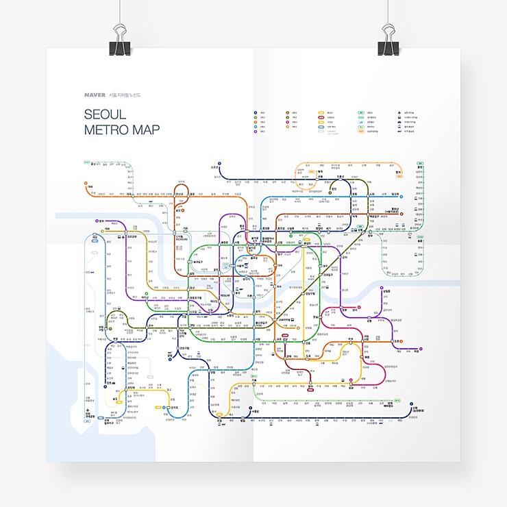 Seoul Metro Map Redesign