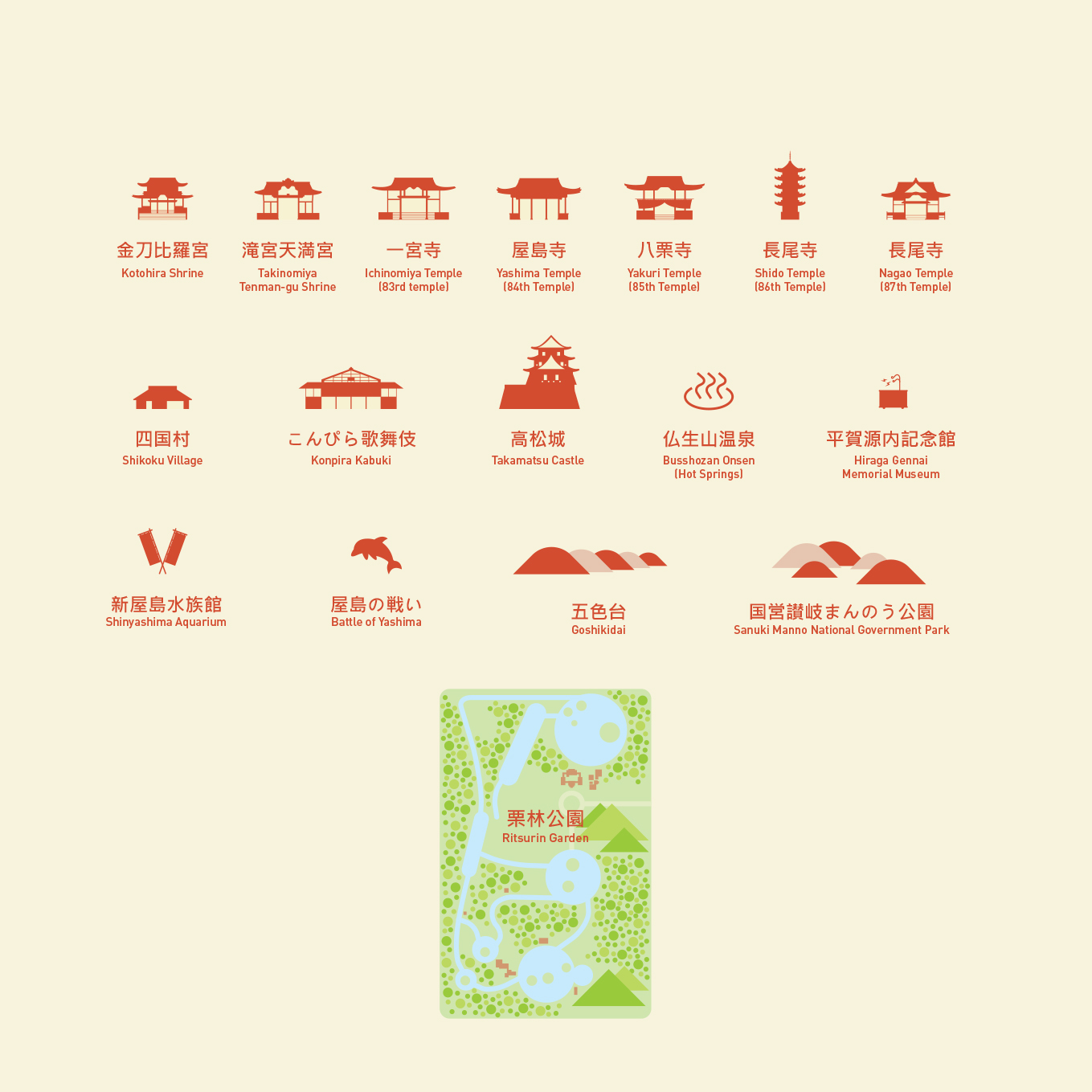 Takamatsu Kagawa Map